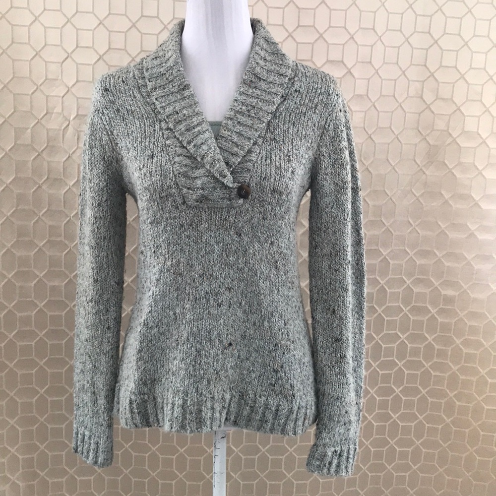 Charter Club Women's V-Neck Sweater Evergreen S